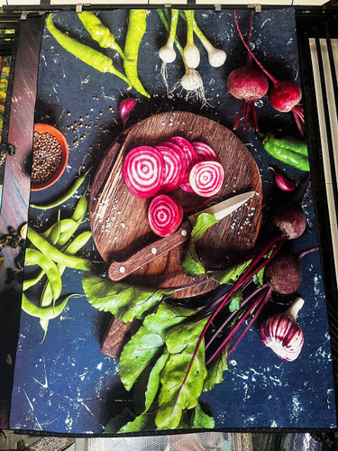 فرشینه آشپزخانه طرح چغندر و سبزیجات کد ۷۰۰۰