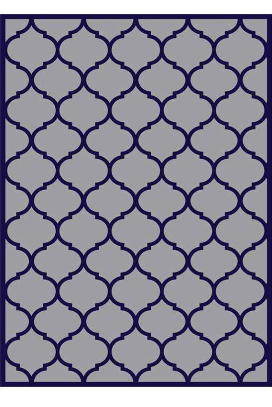 فرشینه مدرن خاکستری سرمه ای کد ۸۰۴۷