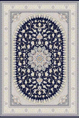 فرشینه طرح سنتی ایرانی مشکی کد ۹۰۱۵