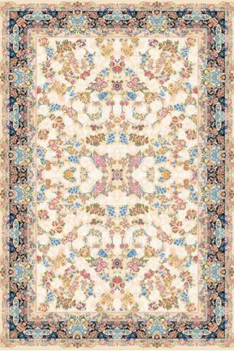 فرشینه طرح سنتی رنگ روشن کد ۹۰۴۳