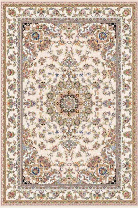 فرشینه طرح سنتی رنگ روشن کد ۹۰۴۴