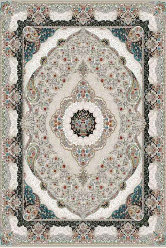 فرشینه طرح سنتی رنگ روشن کد ۹۰۴۵