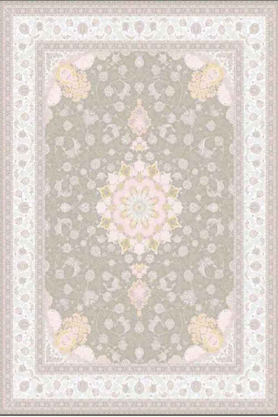 فرشینه طرح سنتی رنگ روشن کد ۹۰۵۸