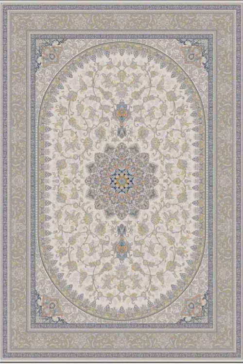فرشینه طرح سنتی رنگ روشن کد ۹۰۵۹
