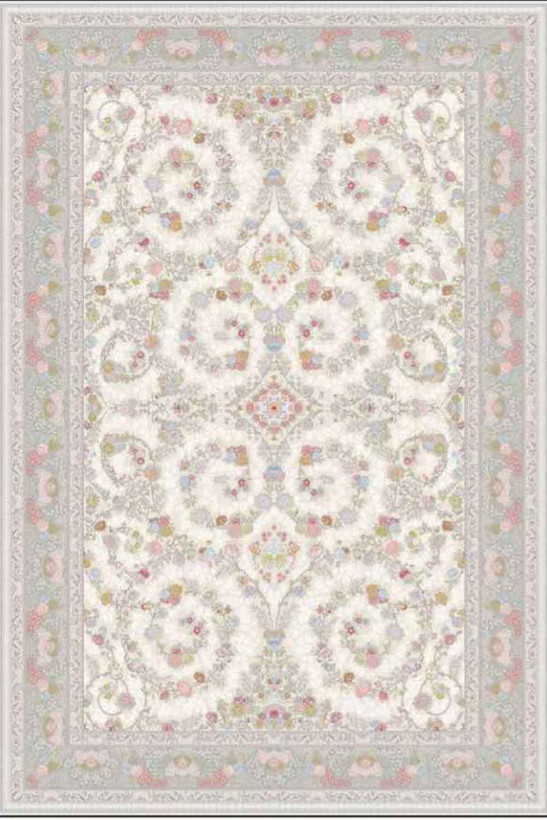 فرشینه طرح سنتی رنگ روشن کد ۹۰۶۳