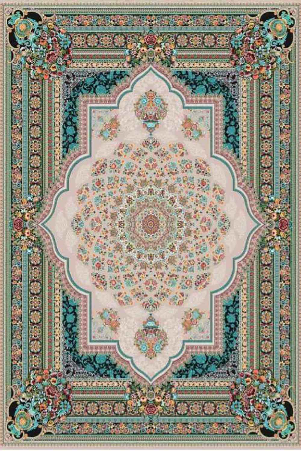 فرشینه طرح سنتی کد ۹۰۹۲