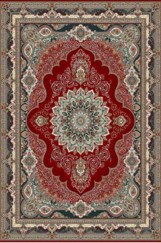 فرشینه طرح سنتی ایرانی رنگ قرمز کد ۹۰۱۴۲