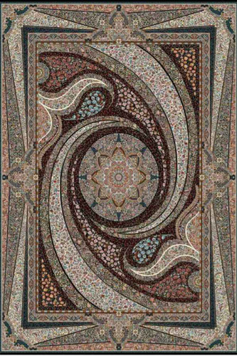 فرشینه طرح سنتی ایرانی کد ۹۰۱۴۸