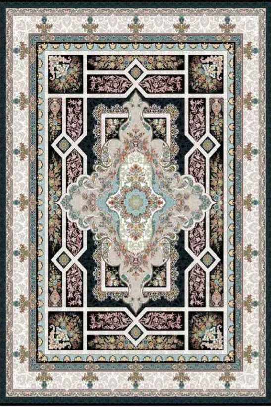 فرشینه طرح سنتی ایرانی کد ۹۰۱۵۵