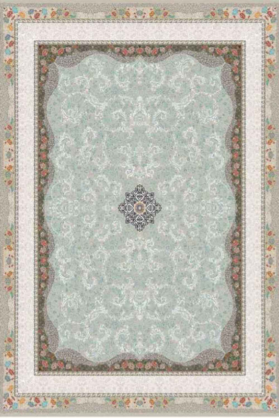 فرشینه طرح سنتی ایرانی کد ۹۰۱۵۹