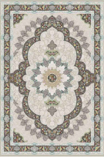 فرشینه طرح سنتی ایرانی کد ۹۰۱۶۵