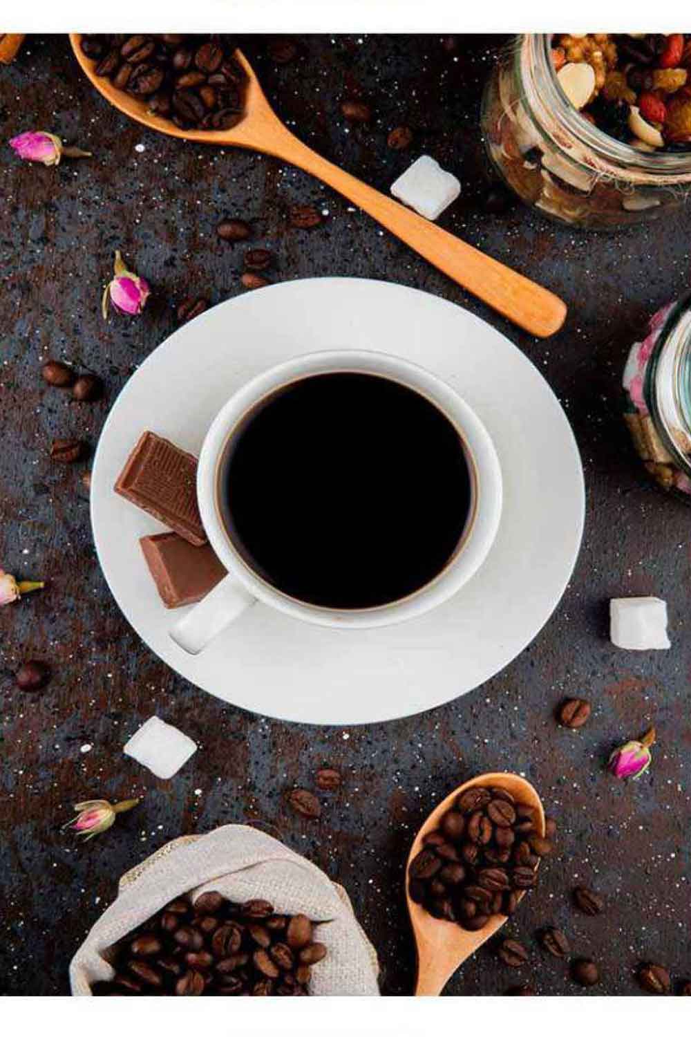 فرشینه آشپزخانه طرح فنجان قهوه و شکلات کد ۷۰۱۳۰