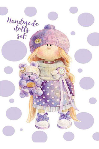 فرشینه اتاق کودک طرح عروسک های دست ساز کد ۶۰۳۶