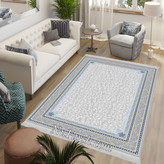 فرشینه طرح سنتی رنگ روشن کد ۹۰۷۶