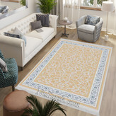 فرشینه طرح سنتی رنگ روشن کد ۹۰۷۷