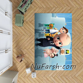 فرشینه اتاق کودک طرح کارتون بچه رییس کد ۶۰۸۷